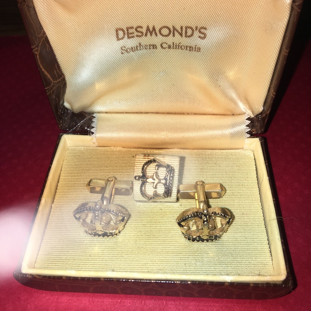 Vintage cuff links